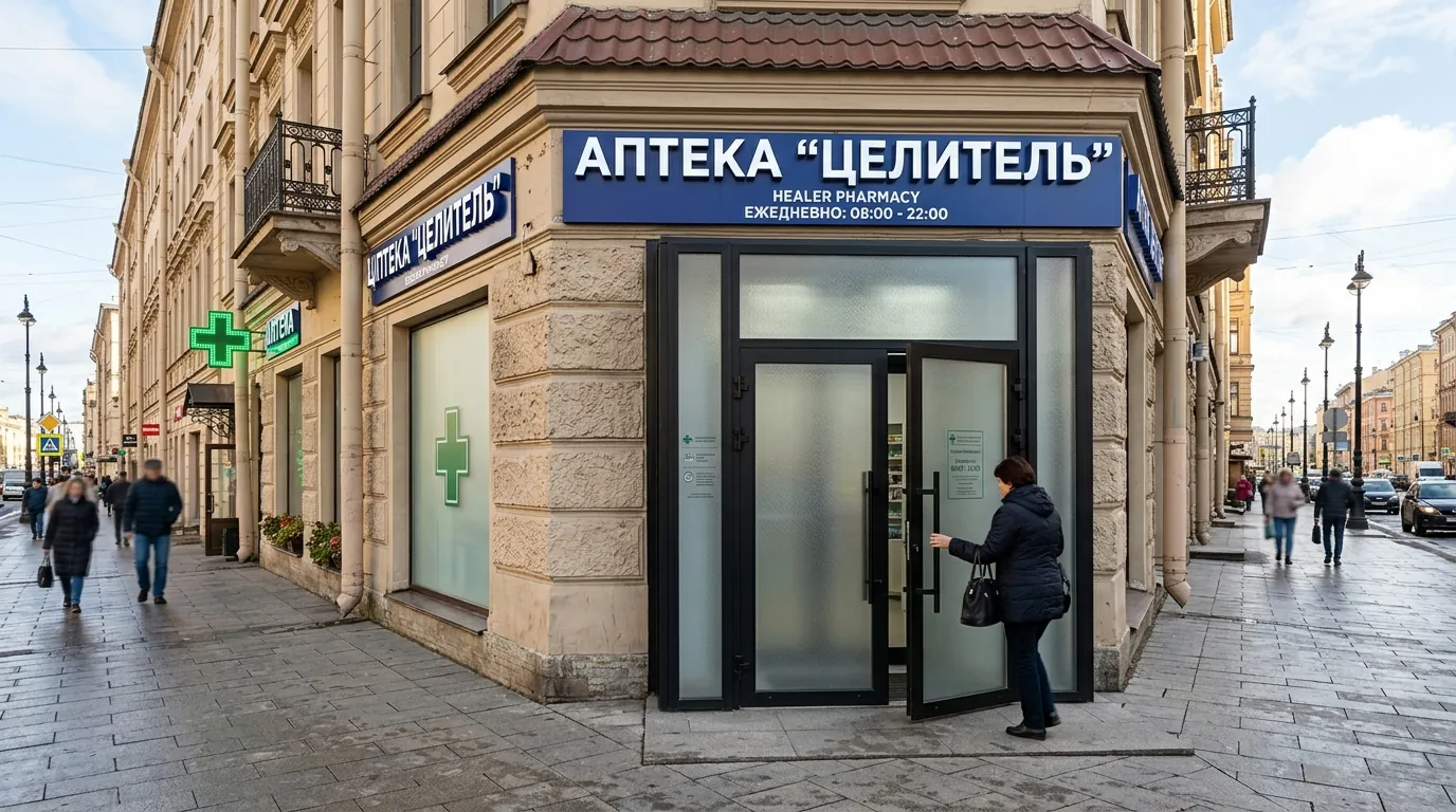 Маятниковые стеклянные двери — фото 9